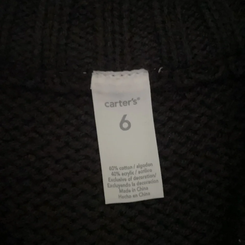 🤗 NWT Carter’s sweater shirt for Boy size 6